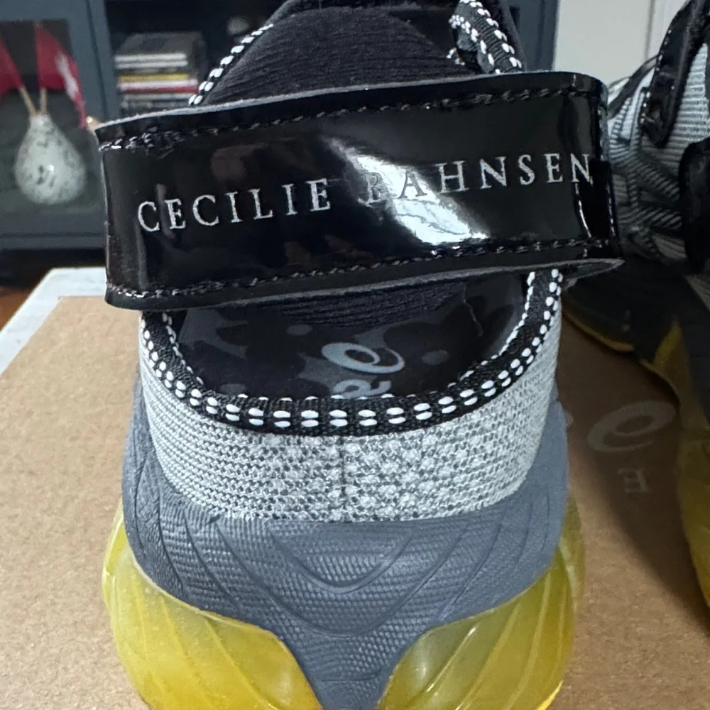 Cecilie Bahnsen x ASICS Gel-Quantum 360 VIII sneakers Yellow/Silver/Black - Picture 8 of 14